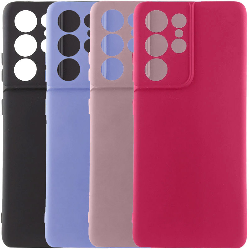 Чохол TPU GETMAN Liquid Silk Full Camera для Samsung Galaxy S22 Ultra, фото 1