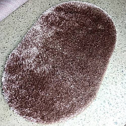 Килим овальний 1х2 Туреччина коричневий