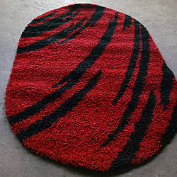 Килим овальний 0.8х1.5 Туреччина високоворсний