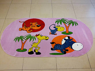 Килим дитячий рожевий 1x2 Туреччина