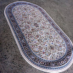 Килим акриловий овальний 0.8х1.5 Туреччина