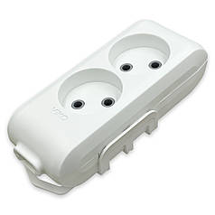 Колодка 2 гнізда без заземлення Viko Multi-let (90112200)