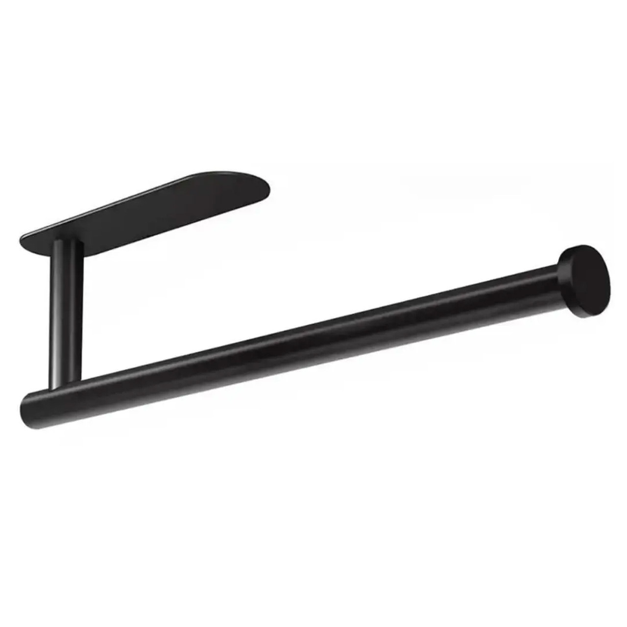 Тримач для паперових рушників металевий настінний Чорний