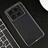 TPU чохол Epic Transparent 1,5mm Full Camera для Infinix Note 40 4G, фото 4