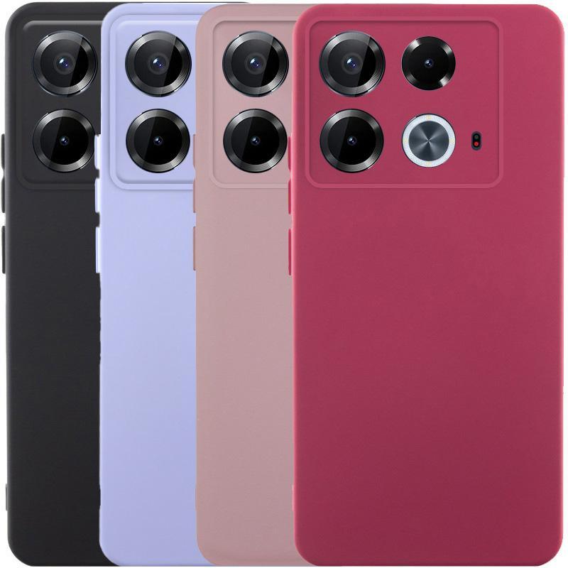 Чохол TPU GETMAN Liquid Silk Full Camera для Infinix Note 40 4G, фото 1