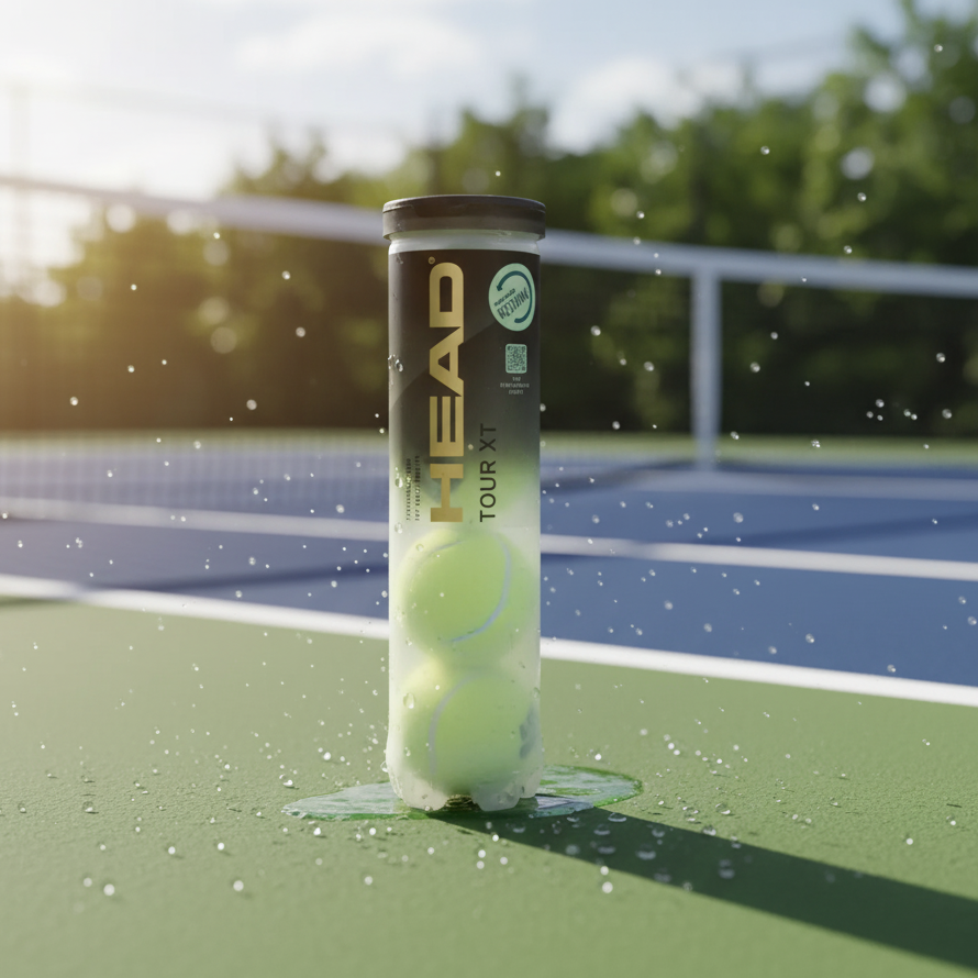 Тенісні м’ячі Head Tour XT 4 шт | М’ячі для хардових та грунтових кортів, фото 1
