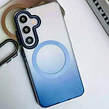 Чохол TPU+PC Phantom with MagSafe для Samsung Galaxy S25, фото 4