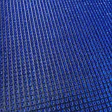 Рулон 90х1500 см. щетинисте покриття/ брудозахисна доріжка синя PLASTTURF 77, ширина 90 см, фото 3