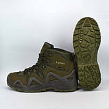 Тактичні черевики Лова Gore-Tex в кольорі Ranger Green, фото 2
