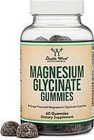 Double Wood Magnesium Glycinate Gummies / Магній гліцинат 60 жувальних цукерок