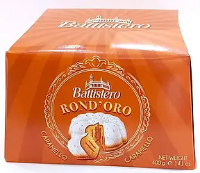Battistero Rond’oro Caramello 400 г – різдвяний кекс з карамельним кремом