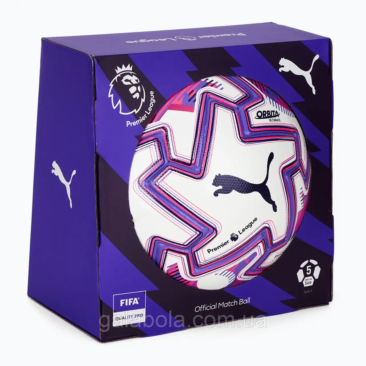 Мяч футбольный Orbita Ultimate PL Brilliance ОМВ 084893-01 (размер 5), фото 1