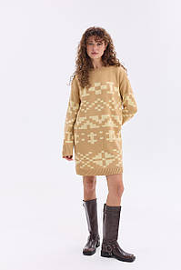 В'язана сукня «Олена» (карамель)