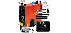 Автономний дизельний обігрівач для автомобілів і приміщень  9кВт 12/230В Kraft&Dele KD11782