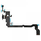 Шлейф із роз’ємом зарядки для iPhone XS Max Black