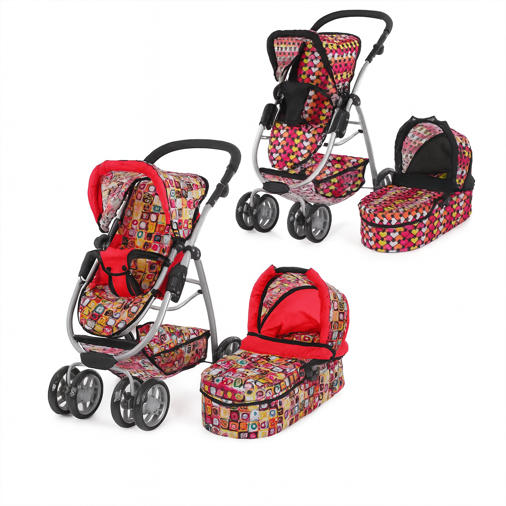 Багатофункціональна коляска для ляльок 2 в 1 Melogo, фото 1