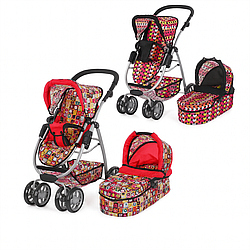 Багатофункціональна коляска для ляльок 2 в 1 Melogo