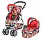 Багатофункціональна коляска для ляльок 2 в 1 Melogo, фото 3