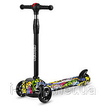 Самокат дитячий триколісний Ricokids Piko різнокольоровий, фото 3