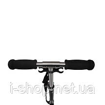 Самокат двоколісний Spartan X145, чорний, фото 5