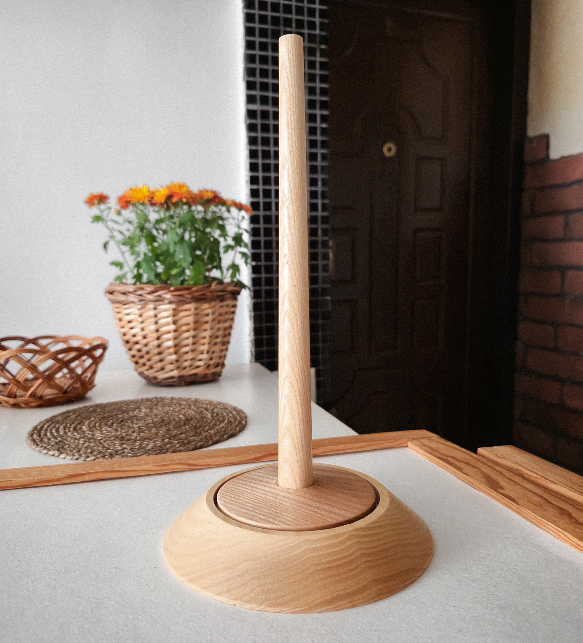 Тримач для бобін дерев'яний 25 см, фото 1