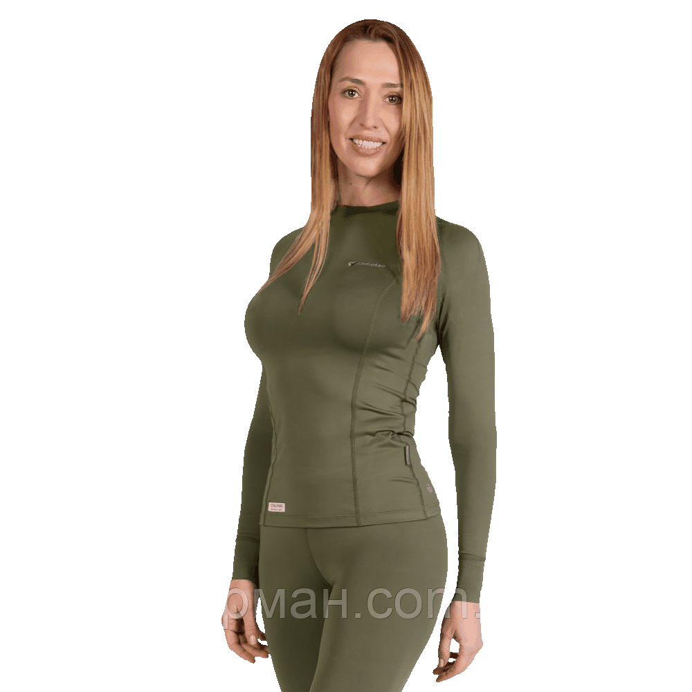 Лонгслів Pani CoolPass SJ Олива (7953), XS