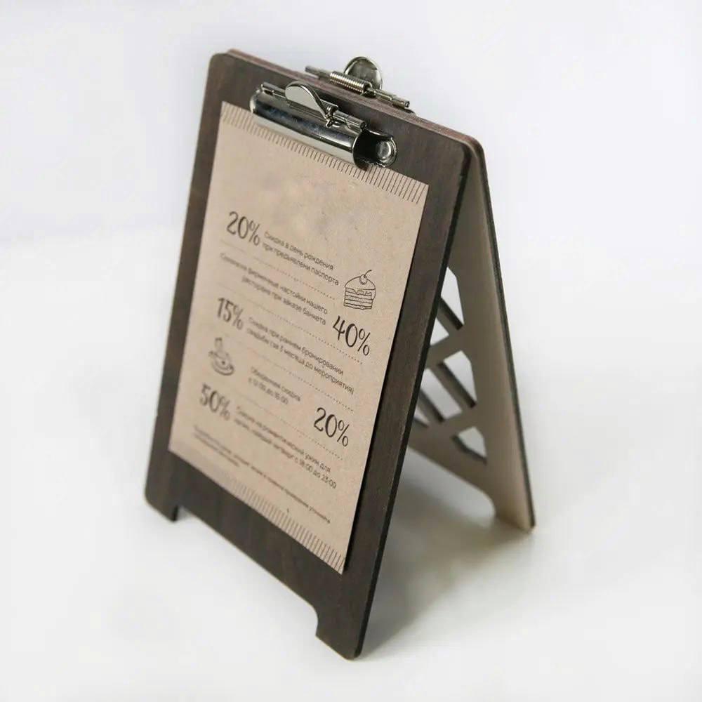 Менюхолдер 20х13см під А6, фото 1