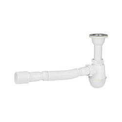 Сифон для раковини Lidz (WHI) 60 06 Y001 01 (вихід 50 мм)