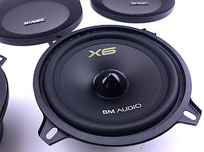 Компонентні динаміки Boschmann BM Audio F-528-X6 13 см 200W автоакустика 2-смугова коаксіальна колонки, фото 2