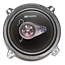 Автомобільні колонки Boschmann BM Audio JX-5588 13 см 260W 3-смугові коаксіальні динаміки для авто, фото 5