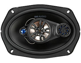 Автомобільна акустика Boschmann BM Audio JX-9688 – овальні 4-смугові динаміки 6x9, 500W, фото 4