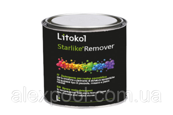 Litokol LITOSTRIP / Starlike® Remover 0,75 л - гель для прибирання затверділих залишків епоксидних затерли, концентрат