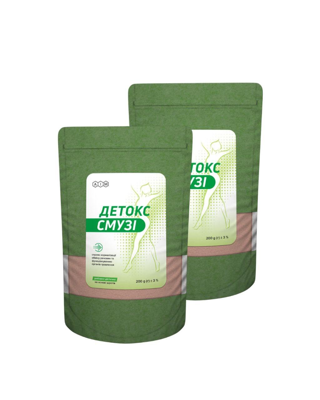 Курс Детокс смузі (клітковинна суміш) АІМ 200 г, фото 1