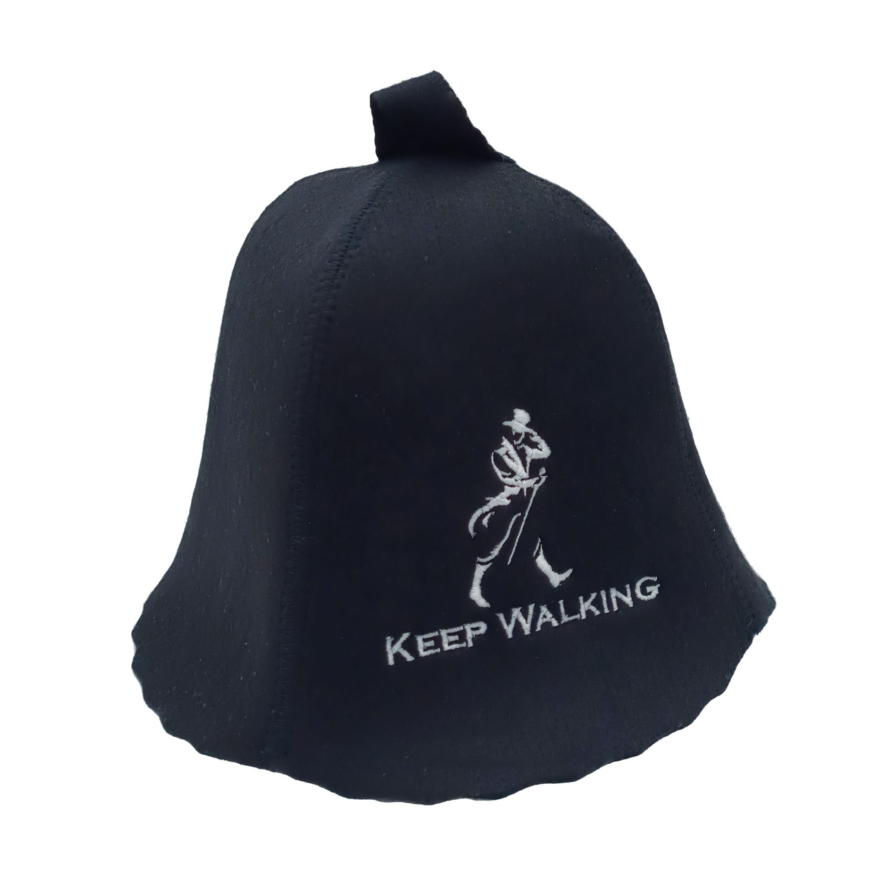 Лазнева шапка Luxyart "Walker" штучний фетр чорний (LA-657), фото 1