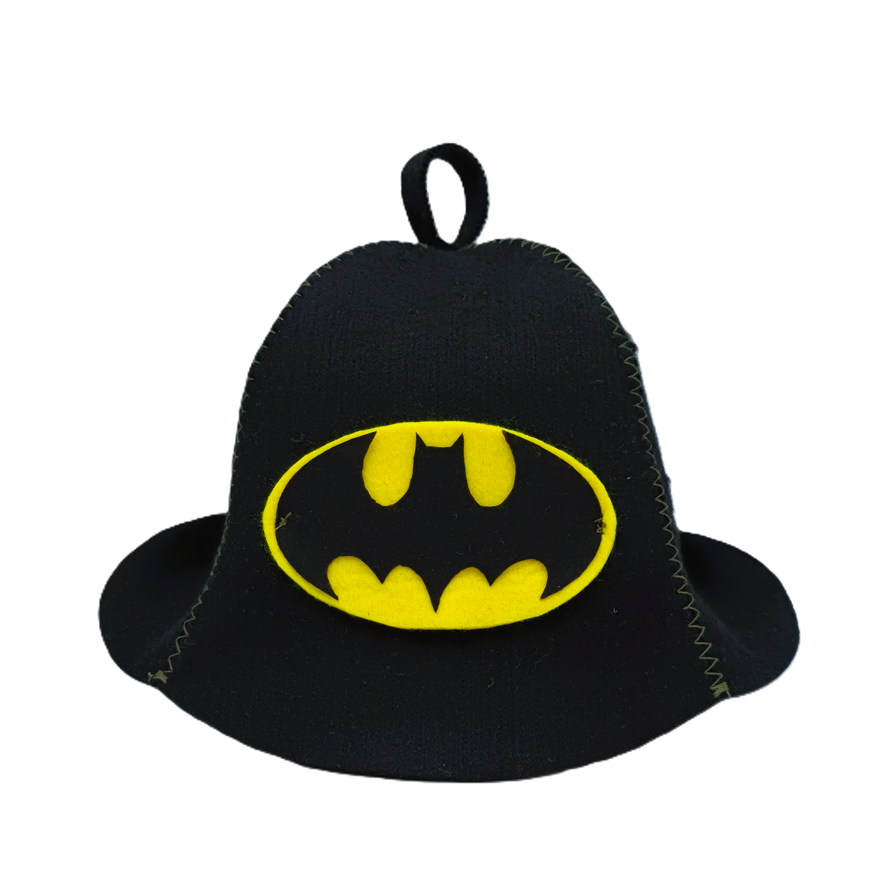 Банна шапка Luxyart "Бетмен" штучне хутро чорний (XL-475), фото 1