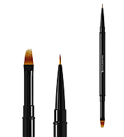 Пензлик двосторонній Staleks PRO EXPERT лайнер 7 мм для градієнту 11 мм