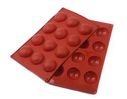 Форма силіконова Профі Глобал 46 мм 12 комірок