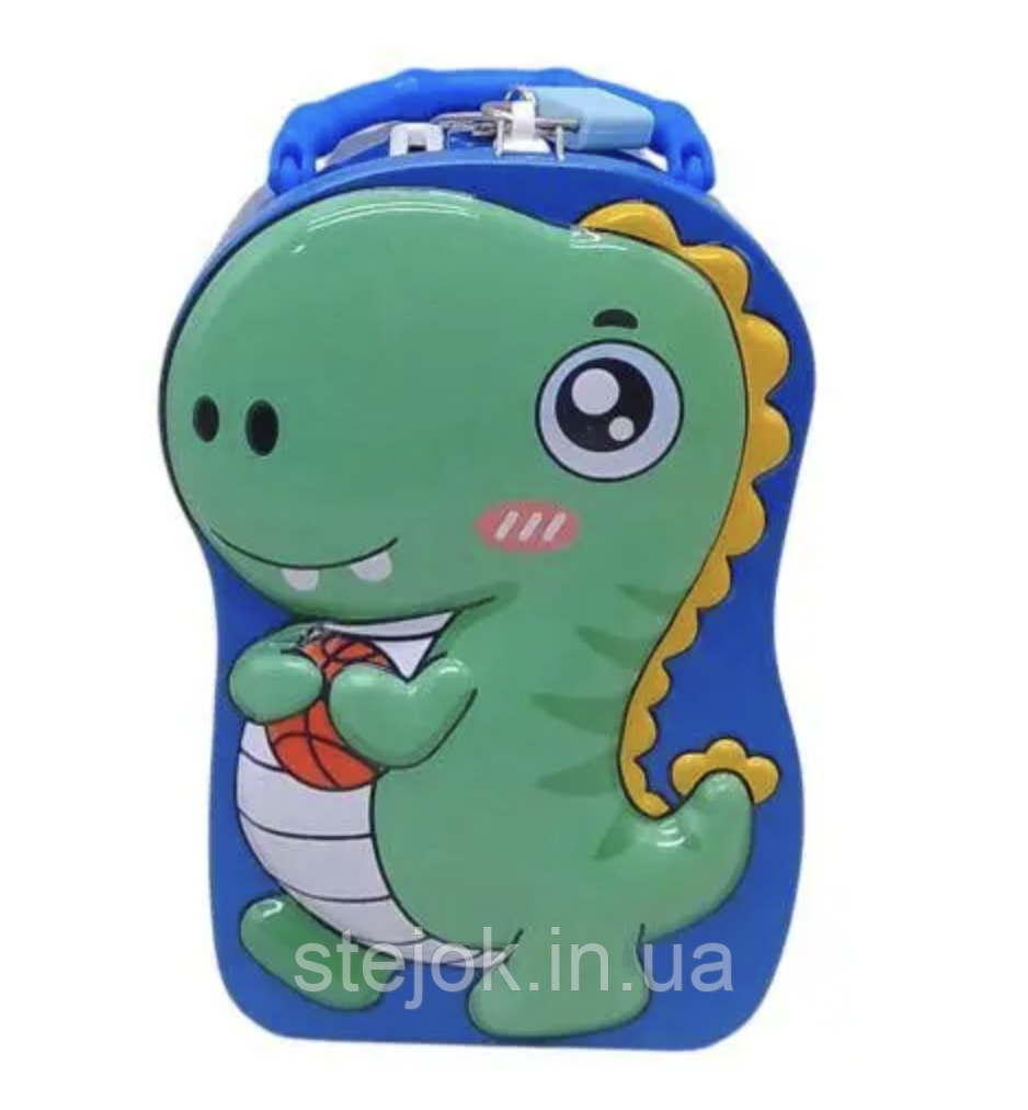 Дитяча скарбничка -сумочка  Динозавр, фото 1
