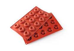 Форма силіконова Профі Пончик 40 мм 15 комірок