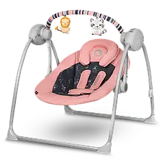 Дитяче крісло-гойдалка Lionelo RUBEN PINK BABY