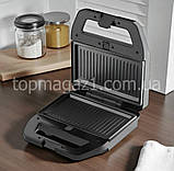 Багатофункціональний мультимейкер 8в1 BITEK 1800 Вт з насадкою для пончиків печива і вафель електричний, фото 3