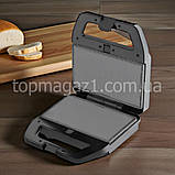 Багатофункціональний мультимейкер 8в1 BITEK 1800 Вт з насадкою для пончиків печива і вафель електричний, фото 6