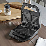 Багатофункціональний мультимейкер 8в1 BITEK 1800 Вт з насадкою для пончиків печива і вафель електричний, фото 8