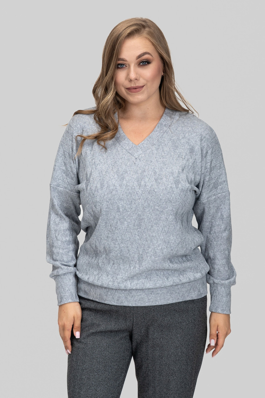 Светр Меліса сірий 54 (102603) 58, фото 1