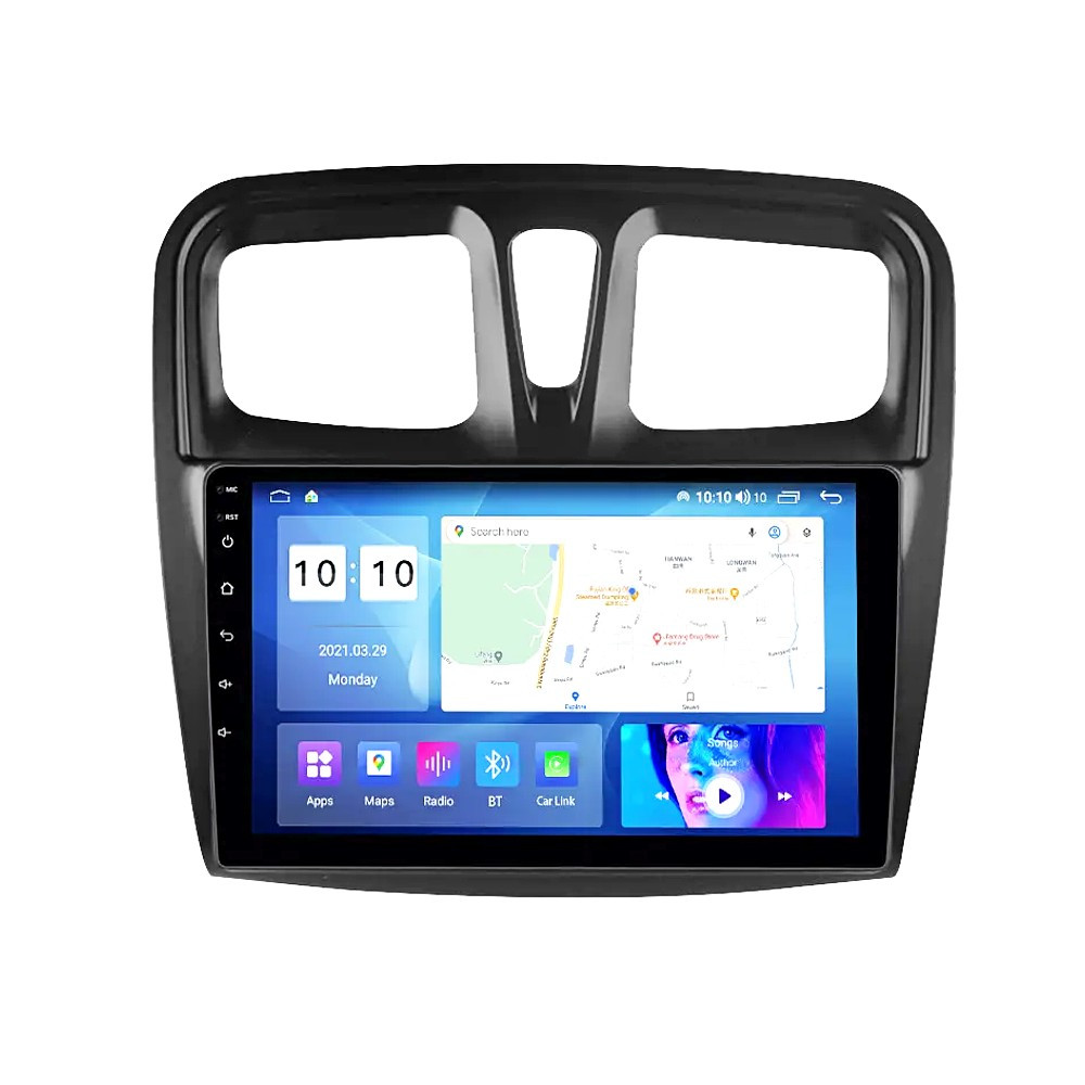 Штатна магнітола андроїд Renault Sandaro/Logan, Автомагнітола 2 дин 2/32, штатний головний пристрій рено, фото 1