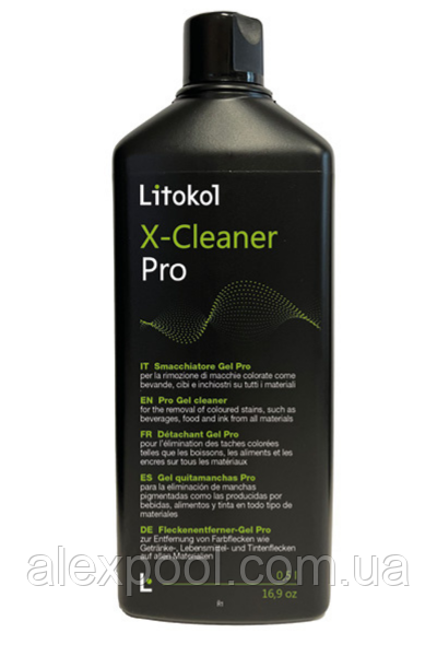 Litokol LITOSTAIN CLEANER / X-Cleaner Pro 0.5 л - Засіб для видалення органічних і біологічних плям