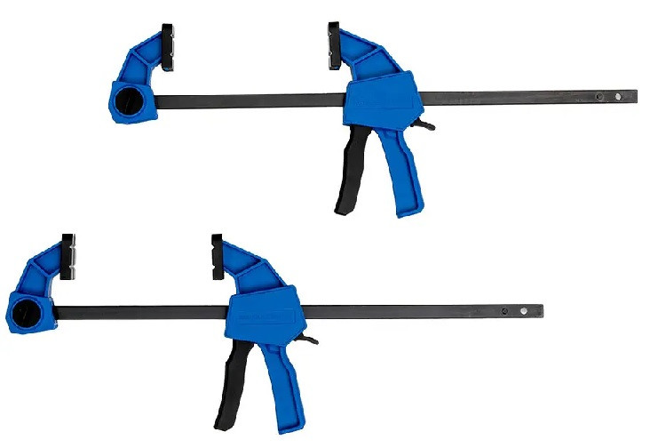 Струбцина для роботи однією рукою Sauterb MIDI HE-OHCM-30 300х65 мм (2 шт.)