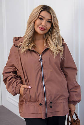 Куртка-вітровка великого розміру батал Розміри: 48-50, 52-54, 56-58, 60-62, фото 1