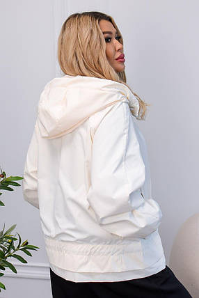 Куртка-вітровка великого розміру батал Розміри: 48-50, 52-54, 56-58, 60-62, фото 2