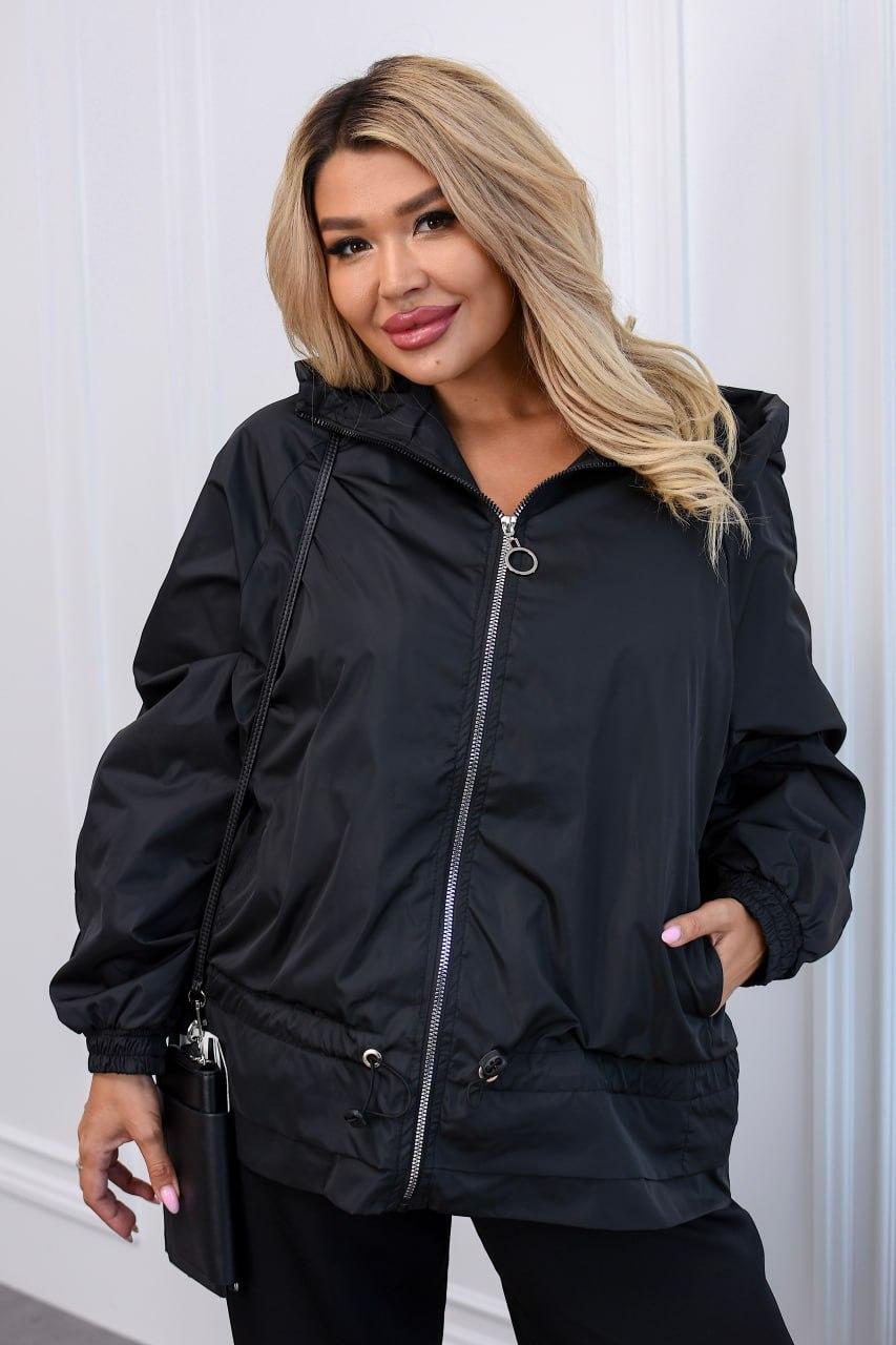 Куртка-вітровка великого розміру батал Розміри: 48-50, 52-54, 56-58, 60-62